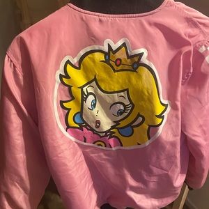 super nintendo x forever 21 nintendo super mario bros princess peach jacket